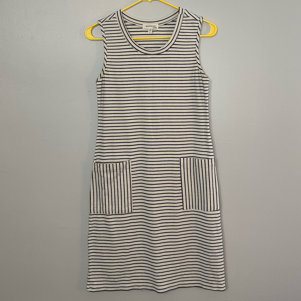 striped bodycon dress!